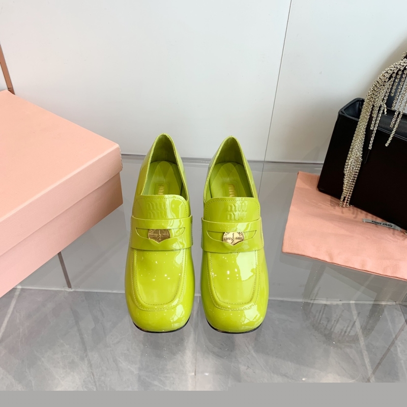 Miu Miu Leather Shoes